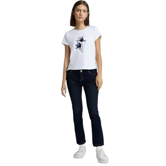 J. Jill Denim - Women's Jeans Blue Dark Wash J. Jill Skinny Jeans